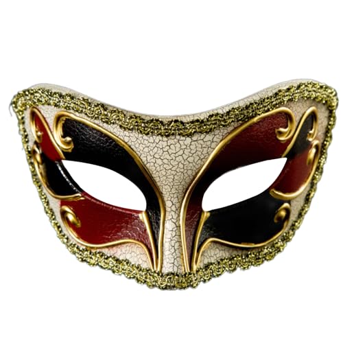 ZYKEJJDDAK Maskerade Gesichtsbedeckung für Frauen Männer Halloween Maskerade Cosplay Halloween Augenmaske Kostüm Dekoration halb ZYKEJJDDAK Maskerade Gesichtsbedeckung für Frauen Männer Halloween Maskerade Cosplay Halloween Augenmaske Kostüm Dekoration halb von ZYKEJJDDAK