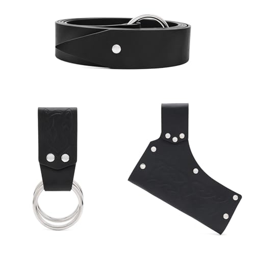 ZYKEJJDDAK Renaissances Wikinger Kostüm Zubehör Mittelalter Piraten Ledergürtel Schwerter Frösche Halloween Renaissances ZYKEJJDDAK Renaissances Wikinger Kostüm Zubehör Mittelalter Piraten Ledergürtel Schwerter Frösche Halloween Renaissances von ZYKEJJDDAK