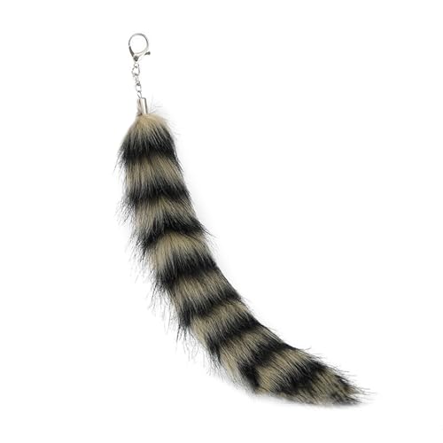 ZYKEJJDDAK Schlüsselanhänger mit Fuchsschwanz, Kunstfell, Fuchsschwanz, Schlüsselanhänger, weich, pelzig, Taschenanhänger, Handtaschen-Anhänger ZYKEJJDDAK Schlüsselanhänger mit Fuchsschwanz, Kunstfell, Fuchsschwanz, Schlüsselanhänger, weich, pelzig, Taschenanhänger, Handtaschen-Anhänger von ZYKEJJDDAK