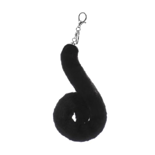 ZYKEJJDDAK Schlüsselanhänger mit Katzenschwanz, 50 cm, Plüschschwanz, Anhänger, Dekoration, Geldbörse, Tasche, Anhänger für Handtasche ZYKEJJDDAK Schlüsselanhänger mit Katzenschwanz, 50 cm, Plüschschwanz, Anhänger, Dekoration, Geldbörse, Tasche, Anhänger für Handtasche von ZYKEJJDDAK