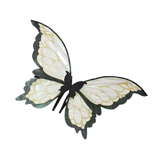 ZYKEJJDDAK Schmetterlingsflügel Halloween Flügel Kostüm für Mädchen Weihnachten Maskeraden Cosplay Feen Flügel Schmetterling Dress Up von ZYKEJJDDAK