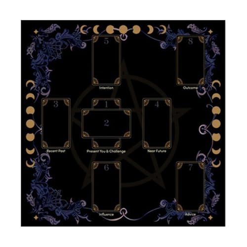 ZYKEJJDDAK Tarots Tischdecke Lesekarte Astrologys Altäre Stoff Göttisch Karten Tisch Wandteppich Hexereien Lieferungen von ZYKEJJDDAK