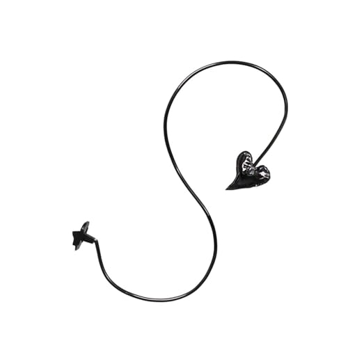 ZYKEJJDDAK Teufelskostüme Zubehör Kunstpelze Fledermaus Ohr Stirnband Flexibel Herz Schwanz für Karneval Halloween Cosplay Party Requisiten Halloween Teufel Kostüm von ZYKEJJDDAK