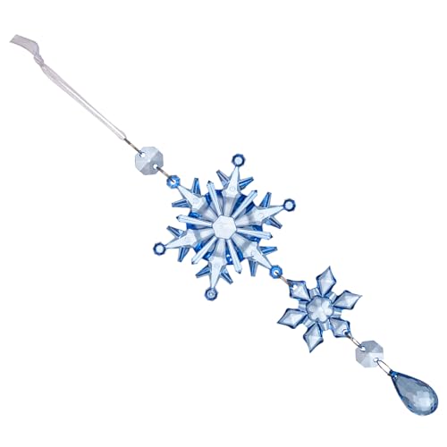 ZYKEJJDDAK Transparente Acryl-Schneeflocken hängende Ornamente Acryl Schneeflocke Anhänger hängende Ornamente Weihnachtsbaum ZYKEJJDDAK Transparente Acryl-Schneeflocken hängende Ornamente Acryl Schneeflocke Anhänger hängende Ornamente Weihnachtsbaum von ZYKEJJDDAK