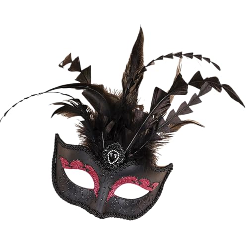 ZYKEJJDDAK Venezianer-Kostüm, Maske, Karneval, Cosplay, Party, Kostüme, Requisiten, Tanz, Hochzeit, Party, Venezianer, Damen, für Maskeraden von ZYKEJJDDAK