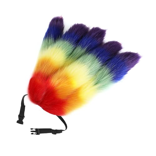 ZYKEJJDDAK Weicher Tierschwanz Fuchs Schwanz Verstellbarer Gürtel Füchse Kostüm Schwanz für Cosplay Halloween Party ZYKEJJDDAK Weicher Tierschwanz Fuchs Schwanz Verstellbarer Gürtel Füchse Kostüm Schwanz für Cosplay Halloween Party von ZYKEJJDDAK