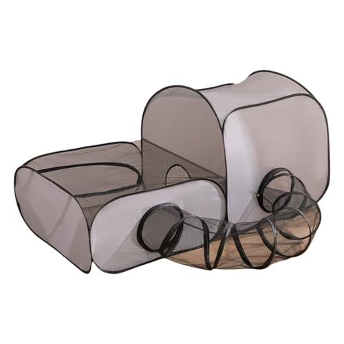 Atmungsaktive Outdoor Katzen Tunnel Gehege Laufstall Sonnenschutz Natürliche Beleuchtung Für Erweiterbar Spieltunnel Zelt Haustierträger Für Innen Und Außen Atmungsaktive Outdoor Katzen Tunnel Gehege Laufstall Sonnenschutz Natürliche Beleuchtung Für Erweiterbar Spieltunnel Zelt Haustierträger Für Innen Und Außen von ZYMIADOU