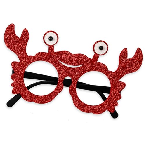 ZYMIADOU Cartoon-Meerestier-Brille, Ozean-Tier-Brille unter Motto-Party-Zubehör, Fotoautomaten-Requisiten, Kinder und Erwachsene, Partyzubehör ZYMIADOU Cartoon-Meerestier-Brille, Ozean-Tier-Brille unter Motto-Party-Zubehör, Fotoautomaten-Requisiten, Kinder und Erwachsene, Partyzubehör von ZYMIADOU