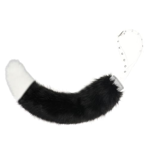 ZYMIADOU Elektrischer Wolfsfüchse, Katzenschwanz, Halloween, Weihnachten, Kostümparty, Spielzeug, Cosplay, beweglicher Katzenschwanz, Kinder, Erwachsene, Halloween, Cosplay, Party-Kostüm ZYMIADOU Elektrischer Wolfsfüchse, Katzenschwanz, Halloween, Weihnachten, Kostümparty, Spielzeug, Cosplay, beweglicher Katzenschwanz, Kinder, Erwachsene, Halloween, Cosplay, Party-Kostüm von ZYMIADOU