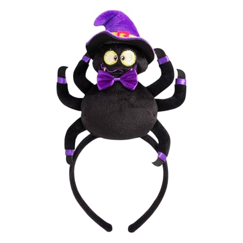 ZYMIADOU Gruseliger Halloween-Themen-Kopfschmuck, Baumwolle, gepolstert, für Maskeraden, Partys, Verkleidungen, Veranstaltungen, familienfreundlich, Kopfbedeckung, Kinder, Halloween-Haarschmuck von ZYMIADOU