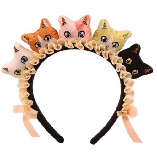 ZYMIADOU Niedliches Cartoon-Kätzchen-Haarband, Haarschmuck, Foto-Requisiten, Cosplay, Halloween, Kostüm, kreative Katzen, Stirnband, Geschenke, Kätzchen, Kopfbedeckung, Haarband ZYMIADOU Niedliches Cartoon-Kätzchen-Haarband, Haarschmuck, Foto-Requisiten, Cosplay, Halloween, Kostüm, kreative Katzen, Stirnband, Geschenke, Kätzchen, Kopfbedeckung, Haarband von ZYMIADOU