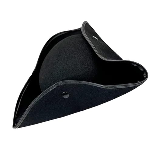 ZYMIADOU Piratenhut für Rollenspiele, für Piratenauftritte, luxuriös, für Bühnenauftritte und Cosplay, atmungsaktiver Hut ZYMIADOU Piratenhut für Rollenspiele, für Piratenauftritte, luxuriös, für Bühnenauftritte und Cosplay, atmungsaktiver Hut von ZYMIADOU