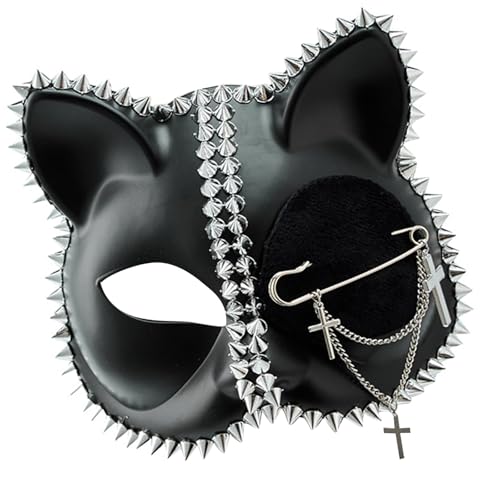 ZYMIADOU Spitze Füchse Katzen Gesicht mit Quasten Maskeraden Halbmaske Augenmaske für Halloween Karneval Cosplay Party halbe Augenmaske ZYMIADOU Spitze Füchse Katzen Gesicht mit Quasten Maskeraden Halbmaske Augenmaske für Halloween Karneval Cosplay Party halbe Augenmaske von ZYMIADOU