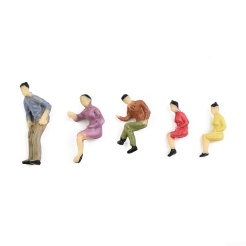 ZYNCUE Sitzende Passagierfiguren Pack 60 Stück sortiert im HO Maßstab verschönern Sie Ihre Eisenbahndioramen noch heute ZYNCUE Sitzende Passagierfiguren Pack 60 Stück sortiert im HO Maßstab verschönern Sie Ihre Eisenbahndioramen noch heute von ZYNCUE