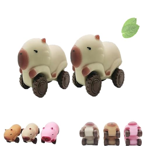 2pcs Squeeze Capybara, Capybara Stress Toy with Wheels, Capybara Squeeze Car Hand Relax Toy, Capybara Anti Stress Toys, for Boys and Girls,Animals Sensory Toy for Kids 2pcs Squeeze Capybara, Capybara Stress Toy with Wheels, Capybara Squeeze Car Hand Relax Toy, Capybara Anti Stress Toys, for Boys and Girls,Animals Sensory Toy for Kids von ZYNGYB