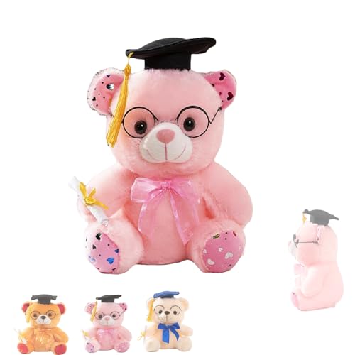 ZYNGYB Abschluss BäR, Niedliche Absolvent Teddy Bear, Weiches Spielzeug, SpaßIge Abschlussgeschenke für Freunde und Familie, Party Heimdekoration, Leicht zu reinigen ZYNGYB Abschluss BäR, Niedliche Absolvent Teddy Bear, Weiches Spielzeug, SpaßIge Abschlussgeschenke für Freunde und Familie, Party Heimdekoration, Leicht zu reinigen von ZYNGYB