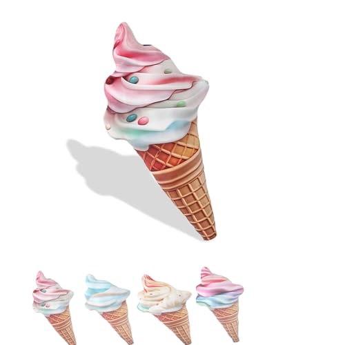 ZYNGYB Eiscreme PlüSch, Eiscremeform Dekorationskissen, für Weiche und Komfortable HandgefüHle, für Sofakissen und Heimdekor, Fotoretikel, Feiertagsgeschenke,Satte Farben ZYNGYB Eiscreme PlüSch, Eiscremeform Dekorationskissen, für Weiche und Komfortable HandgefüHle, für Sofakissen und Heimdekor, Fotoretikel, Feiertagsgeschenke,Satte Farben von ZYNGYB