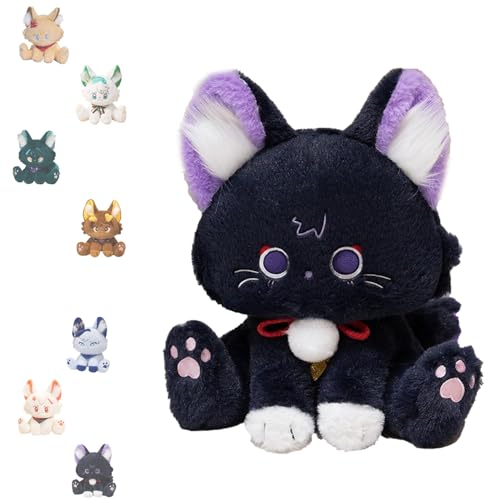 ZYNGYB Genshin Katze, Charmantes Einzigartiges Design, SüßEs Cartoon Katzenspielzeug, Weiches PlüSs, Lustige PlüSstiere, Interaktive Plüss ZYNGYB Genshin Katze, Charmantes Einzigartiges Design, SüßEs Cartoon Katzenspielzeug, Weiches PlüSs, Lustige PlüSstiere, Interaktive Plüss von ZYNGYB