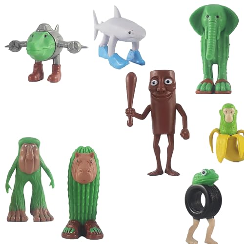 ZYNGYB Tralalero Tralala Figure, Lustiges Italienisches Brainrot-Puppe, Kreative Heimdekoration, Einfache Reinigung, Nasses Tuch, Absurdes Spielzeug，Kreatives Geschenk von ZYNGYB