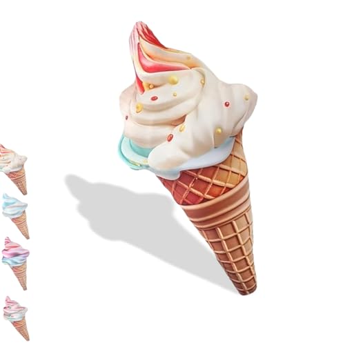 ZYNJBB Plush Ice Cream, EiscremeföRmige PlüSchkissen, Weicher Komfort, Kindergeschenke, Umarmspielzeug, Party-Heimdekoration, Fotoretikel,Satte Farben ZYNJBB Plush Ice Cream, EiscremeföRmige PlüSchkissen, Weicher Komfort, Kindergeschenke, Umarmspielzeug, Party-Heimdekoration, Fotoretikel,Satte Farben von ZYNJBB