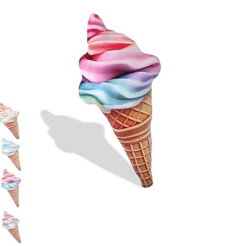 ZYNJBB Plush Ice Cream, EiscremeföRmige PlüSchkissen, Weicher Komfort, Kindergeschenke, Umarmspielzeug, Party-Heimdekoration, Fotoretikel,Satte Farben ZYNJBB Plush Ice Cream, EiscremeföRmige PlüSchkissen, Weicher Komfort, Kindergeschenke, Umarmspielzeug, Party-Heimdekoration, Fotoretikel,Satte Farben von ZYNJBB