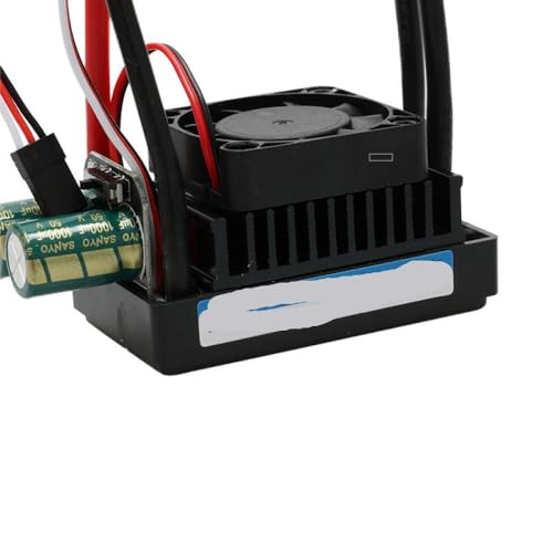 1PCS 3S 8S 120A Dual Way Bürsted ESC Speed Controller DC 12 35 V für RC 1 5 Scale Crawler Car Motor Drive kompatibel mit Standard -RC -Modellen von ZYPMoTo