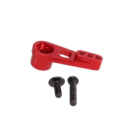 46T Metal Servo Arm arbeitet mit JX Digital Servo Model PDI-1181MG 18G 3 zusammen. 5 kg Metal Gear Servo kompatibler Servoarmersatz Teil(Red) von ZYPMoTo