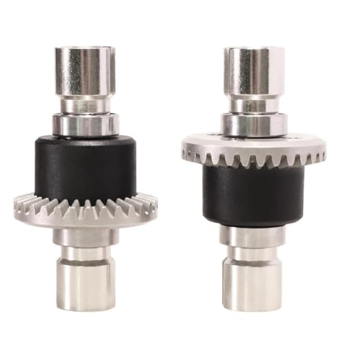 Metall vordere Heckdifferenzgedeck -Upgrade für Hyper -Go -kompatible RC -Autos und LKWs Teile Modelle 16207 16208 16209 16210 14301 14302(16420Y 2pcs) von ZYPMoTo