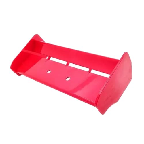 ZYPMoTo 1/10 RC -Auto Heckspoiler S279 Weiche Plastikschwanzflügel kompatibel mit RC Racing Cars Off Road Buggy Models 94106 94107 94166(Red) von ZYPMoTo