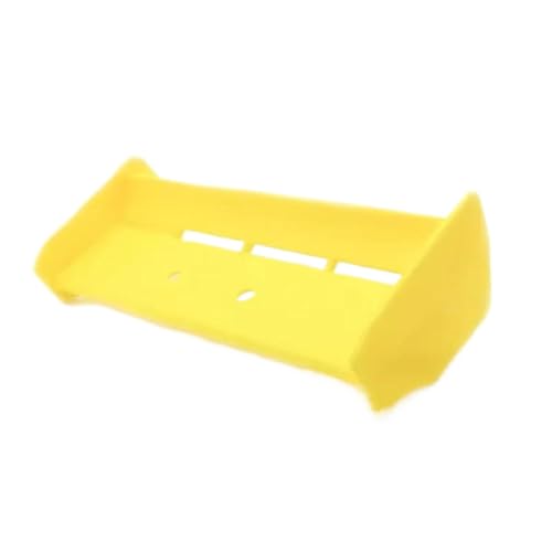 ZYPMoTo 1/10 RC -Auto Heckspoiler S279 Weiche Plastikschwanzflügel kompatibel mit RC Racing Cars Off Road Buggy Models 94106 94107 94166(Yellow) von ZYPMoTo