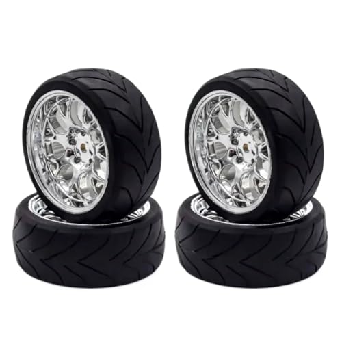 ZYPMoTo 1/10 auf Straßenreifen Räder Felgen 12 -mm -Hex -Hub kompatibel mit RC Touring Car Tire 4 Pack ZYPMoTo 1/10 auf Straßenreifen Räder Felgen 12 -mm -Hex -Hub kompatibel mit RC Touring Car Tire 4 Pack von ZYPMoTo