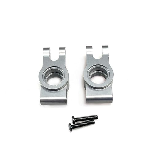 ZYPMoTo 1/14 Skala RC -Auto -Upgrade -Teile Metall Hinterrad Tasse Festmontage kompatibel mit 14301 14302 Modellen(Titanium) von ZYPMoTo