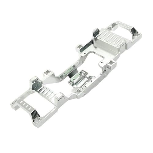 ZYPMoTo 1/24 FMS RC Car Metal Metall Chassis Frame Upgrade Teilezubehör kompatibel mit 1 24 -Skala -Fernbedienungsfahrzeugen(White) von ZYPMoTo