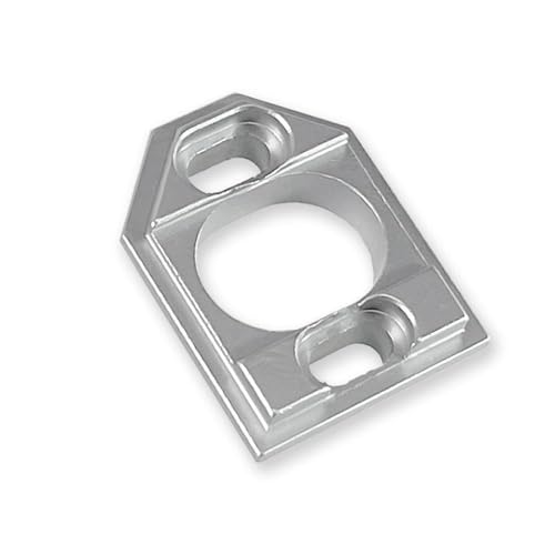 ZYPMoTo 1 14 14210 1 16 -kompatible RC -Auto -Upgrade -Teile Metallmotor Mount Einstellbare Feste Sitz für Fernbedienungsfahrzeuge(Silver) von ZYPMoTo