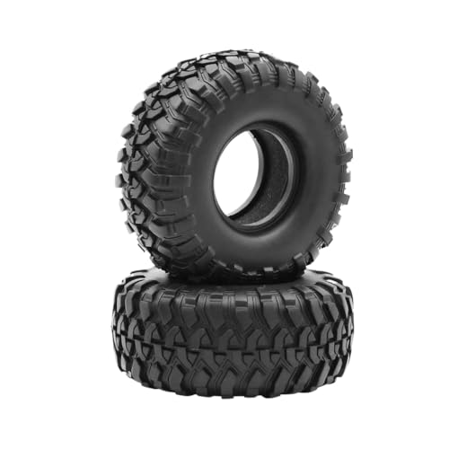 ZYPMoTo 1. 9 -Zoll -Gummireifen 118x50 mm für 1 10 -Skala -RC -Crawler -Autoräder kompatibel mit verschiedenen Modellen AXI03006 YK4102(2pcs) von ZYPMoTo