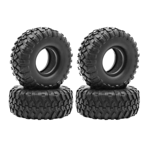 ZYPMoTo 1. 9 -Zoll -Gummireifen 118x50 mm für 1 10 -Skala -RC -Crawler -Autoräder kompatibel mit verschiedenen Modellen AXI03006 YK4102(4pcs) von ZYPMoTo
