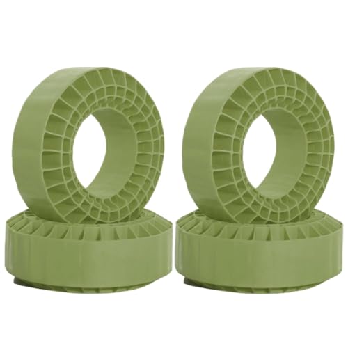 ZYPMoTo 1. 9 -Zoll -Reifen weich Kiesegel Einsatz 105 x 42 mm kompatibel mit 1 10 -Skala RC Crawler Rigs III CJ7 BRX01 TF2 Gen8 und ähnliche Modelle(Army Green) von ZYPMoTo