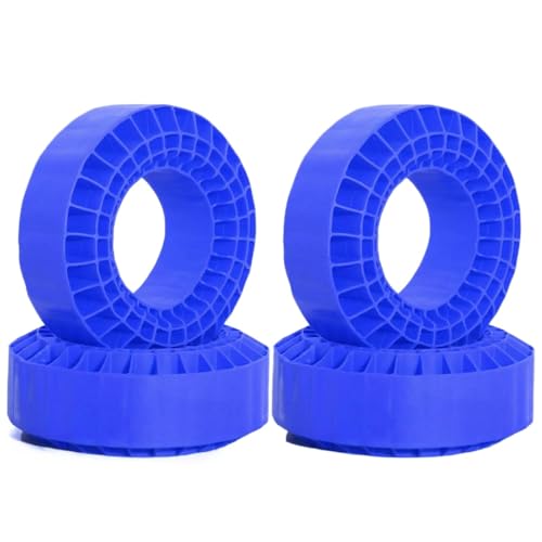 ZYPMoTo 1. 9 -Zoll -Reifen weich Kiesegel Einsatz 105 x 42 mm kompatibel mit 1 10 -Skala RC Crawler Rigs III CJ7 BRX01 TF2 Gen8 und ähnliche Modelle(Blue) von ZYPMoTo