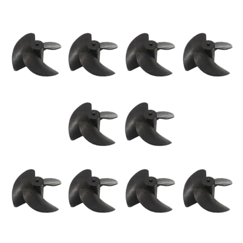 ZYPMoTo 10pcs 40 mm Durchmesser 3 mit 1 9 mm Loch fits 2 mm Welle Nylon Positive Requisite mit RC -Bootsmodellen DIY -Spielzeugteile kompatibel von ZYPMoTo