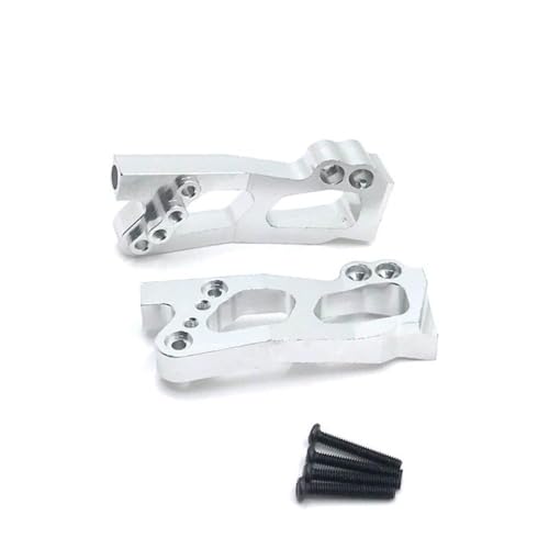 ZYPMoTo 12423 12427 12428 12429 RC -Autoteile kompatibel mit Fernbedienungsautos Links rechts Heckrahmen Metall -Upgrade -Zubehör(Silver) von ZYPMoTo