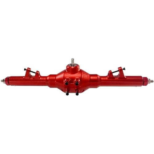 ZYPMoTo 12428 12423 12429 1/12 Skala RC -Auto -Upgrade -Teile Metall Hinterachklemme mit Fernbedienungsauto -Zubehör kompatibel(Red) von ZYPMoTo