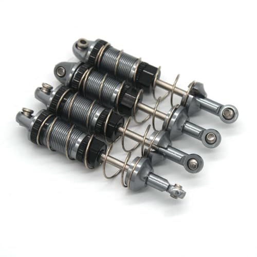 ZYPMoTo 16207 16208 16209 16210 H16BM H16 H16PL 1 16 RC -Auto vorne und hinteren Stoßdämpfer Metall -Upgrade -Teile, die mit 1 16 -Skala -RC -Modellen kompatibel sind(Titanium) von ZYPMoTo