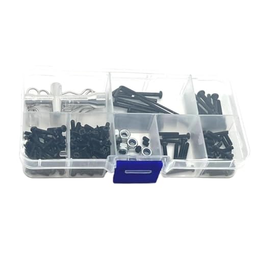ZYPMoTo 183PCS -Schrauben Kits kompatibel mit 14301 14302 14303 RC -Auto -Upgrade -Teile Ersatzschrauben mit Lagerbox ZYPMoTo 183PCS -Schrauben Kits kompatibel mit 14301 14302 14303 RC -Auto -Upgrade -Teile Ersatzschrauben mit Lagerbox von ZYPMoTo