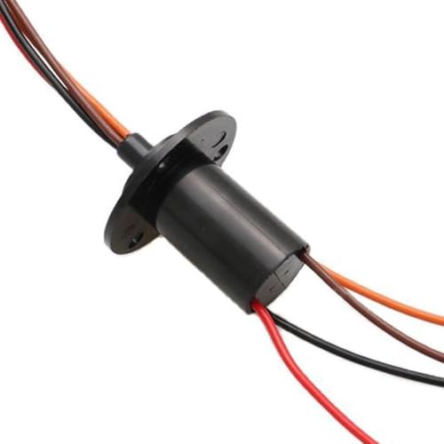 ZYPMoTo 1pcs 15A Stromschlupfring 2 3 4 -CH -Kanäle 22 mm Durchmesser Leitfähiger Flanschwindleistung Schlupf -Slipringkompatibel mit RC -Modellteilen und elektrischen Anwendungen(Dia 22mm 4CH 15A) von ZYPMoTo