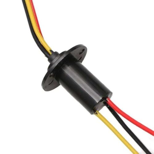 ZYPMoTo 1pcs 22 mm Windkraftschlupfring 2Ch 3Ch 30A Stromleitfähigkeitsschlupf -Slipring kompatibel mit Vergnügungspunktteilen Elektrische Komponenten(Dia 22mm 3CH 30A) von ZYPMoTo