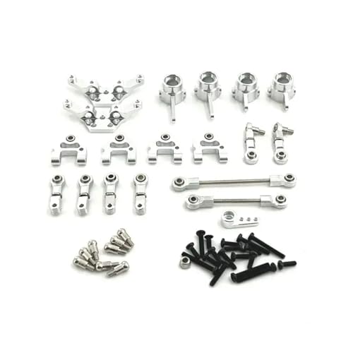 ZYPMoTo 284161 284010 284131 K989 K979 K969 P929 P939 Metalllenker -Lenkbecher -Upgrade -Kit kompatibel mit 1 28 -Skala -RC -Autos Ersatzteilen Set(Silver) von ZYPMoTo