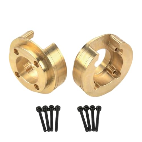 ZYPMoTo 2pcs 226g Messing Gegengewichtsbilanz Gewicht kompatibel mit 1/7 Skala RC Crawler Car MK07 Modell Upgrade -Zubehör ZYPMoTo 2pcs 226g Messing Gegengewichtsbilanz Gewicht kompatibel mit 1/7 Skala RC Crawler Car MK07 Modell Upgrade -Zubehör von ZYPMoTo