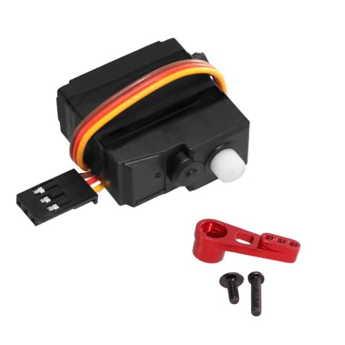 ZYPMoTo 3 Drahtservo M16033-3W 1/16 RC-Autoteilezubehör kompatibel mit 16889 16889a 16890 16890A SG1601 SG1602 16101 16102 16103 Pro Modelle(Red) von ZYPMoTo