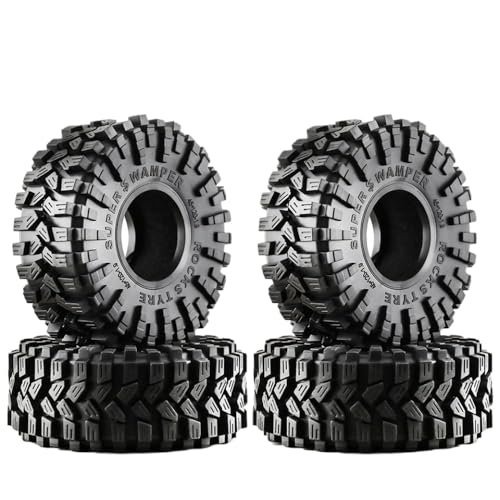 ZYPMoTo 4pcs 1,9-Zoll-Radreifen All-Terrain 120 x 48 mm kompatibel mit RC-Automodellen 1 10 Scale Crawler Buggy 90046 Universal Fit ZYPMoTo 4pcs 1,9-Zoll-Radreifen All-Terrain 120 x 48 mm kompatibel mit RC-Automodellen 1 10 Scale Crawler Buggy 90046 Universal Fit von ZYPMoTo