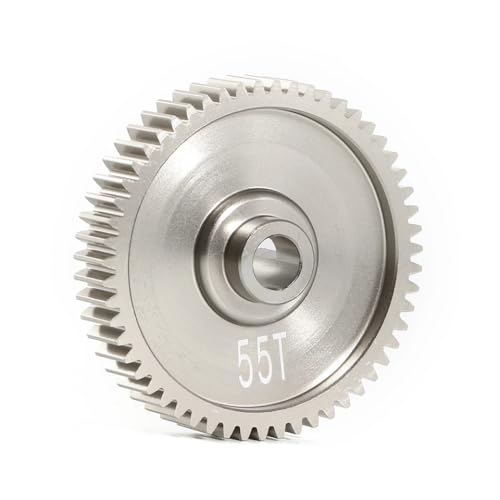 ZYPMoTo 55T 58T 61T Geschwindigkeitssporngetriebe 51004 53665 kompatibel mit 1/10 RC-Automodellen wie TT01 TT-01 Upgrade-Teilezubehör(55T) von ZYPMoTo